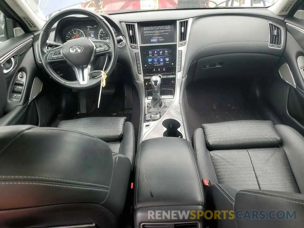8 Photograph of a damaged car JN1EV7AP9KM515945 INFINITI Q50 2019