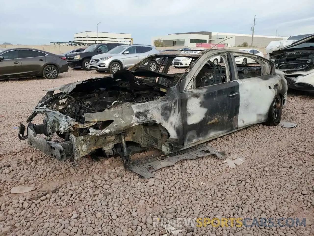 1 Photograph of a damaged car JN1EV7AP9KM517596 INFINITI Q50 2019
