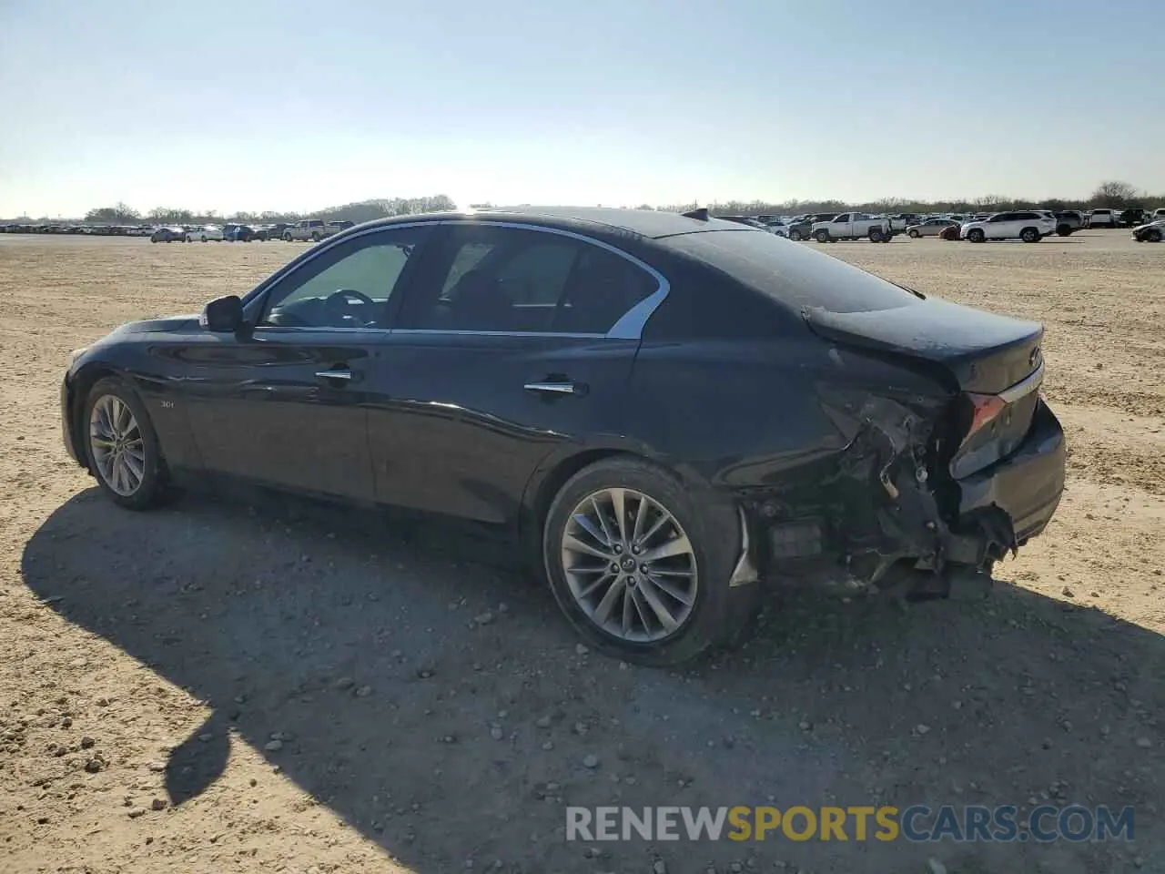 2 Photograph of a damaged car JN1EV7AP9KM518974 INFINITI Q50 2019