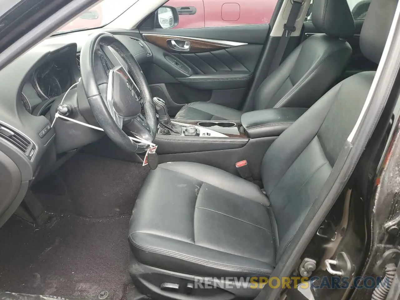7 Photograph of a damaged car JN1EV7AP9KM518974 INFINITI Q50 2019