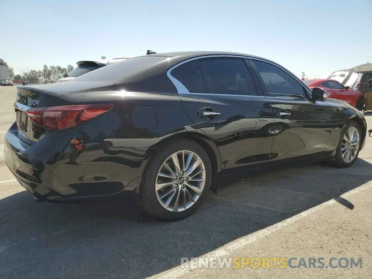 3 Photograph of a damaged car JN1EV7AP9KM541235 INFINITI Q50 2019