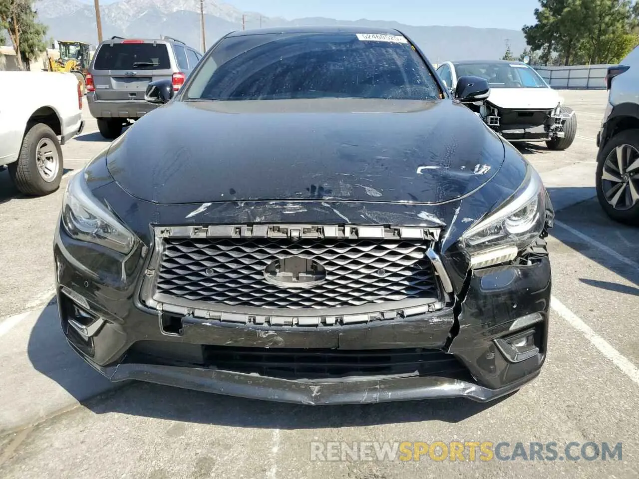 5 Photograph of a damaged car JN1EV7AP9KM541235 INFINITI Q50 2019