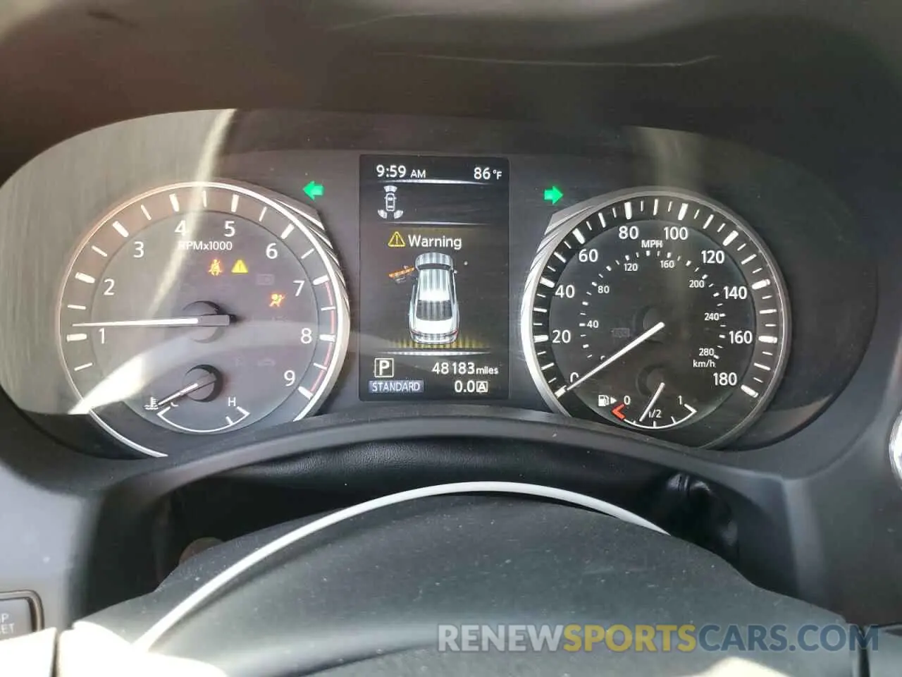 9 Photograph of a damaged car JN1EV7AP9KM541235 INFINITI Q50 2019