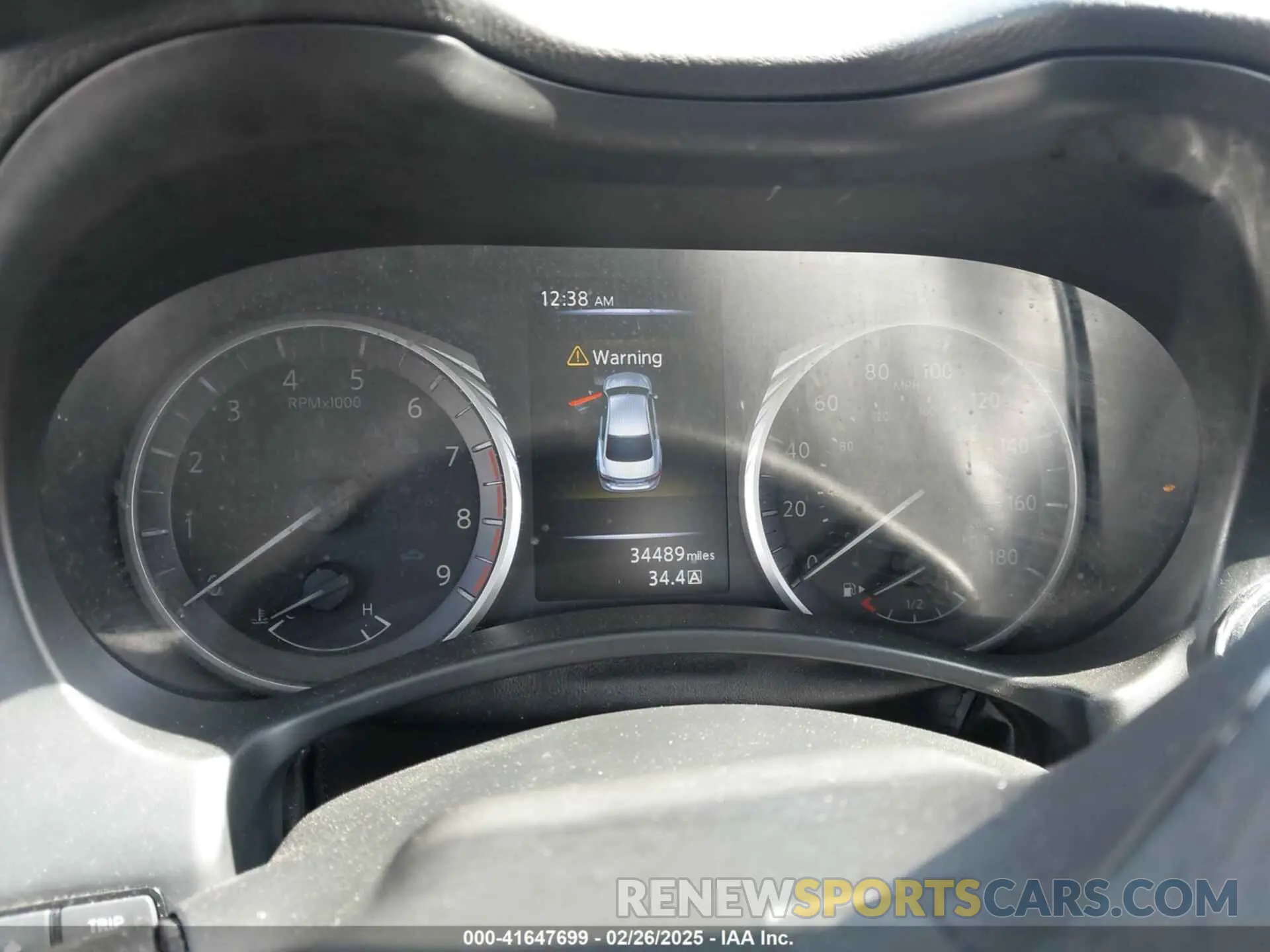 7 Photograph of a damaged car JN1EV7APXKM511385 INFINITI Q50 2019