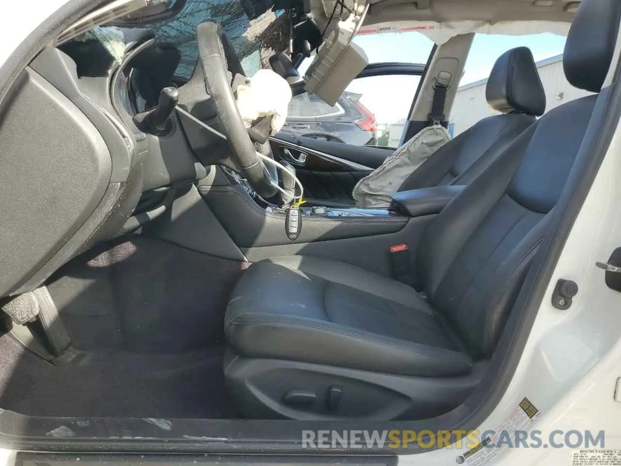 7 Photograph of a damaged car JN1EV7APXKM514609 INFINITI Q50 2019