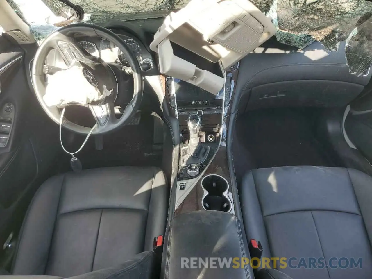 8 Photograph of a damaged car JN1EV7APXKM514609 INFINITI Q50 2019