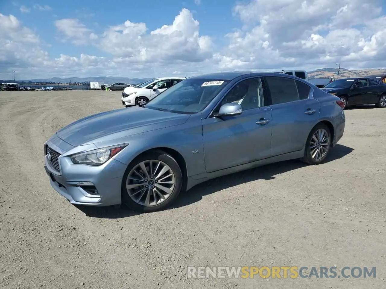 1 Photograph of a damaged car JN1EV7APXKM517090 INFINITI Q50 2019