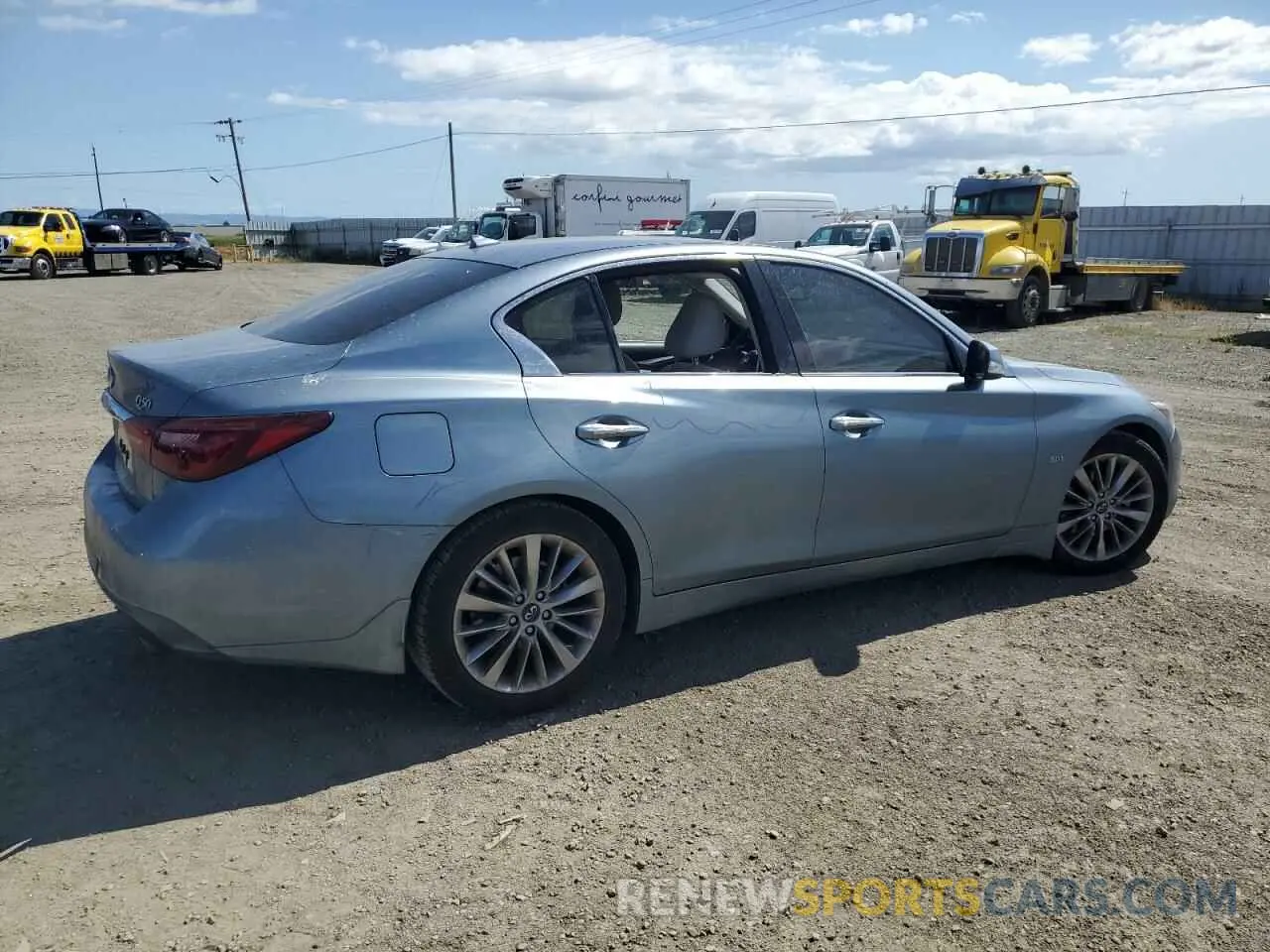 3 Photograph of a damaged car JN1EV7APXKM517090 INFINITI Q50 2019