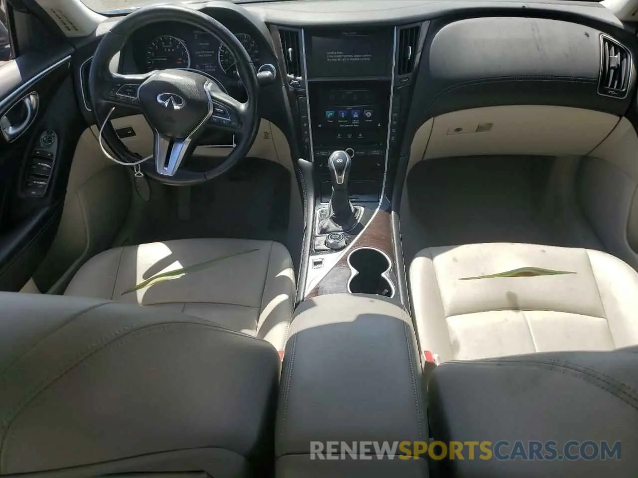 8 Photograph of a damaged car JN1EV7APXKM517090 INFINITI Q50 2019