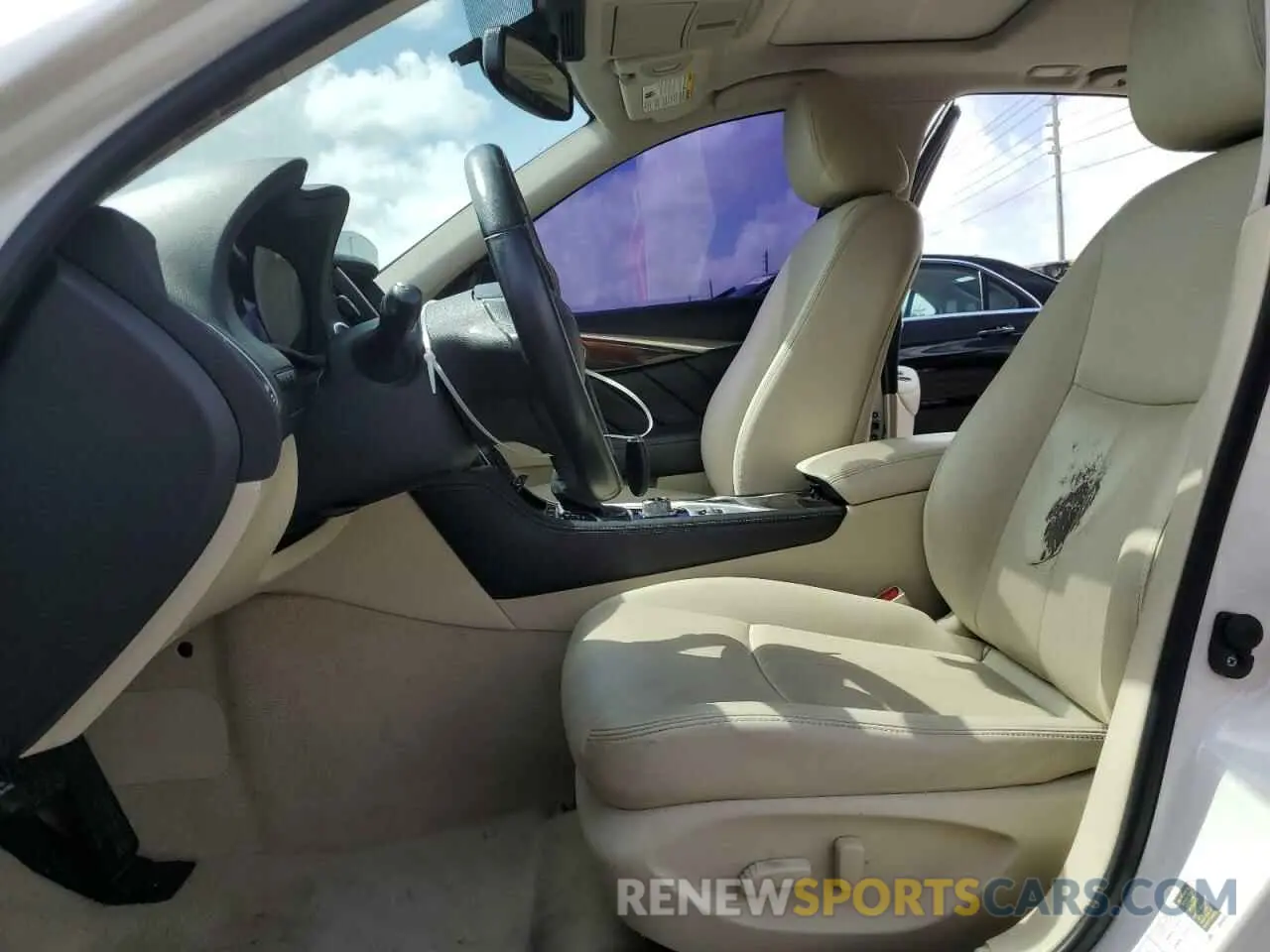 7 Photograph of a damaged car JN1EV7APXKM519017 INFINITI Q50 2019