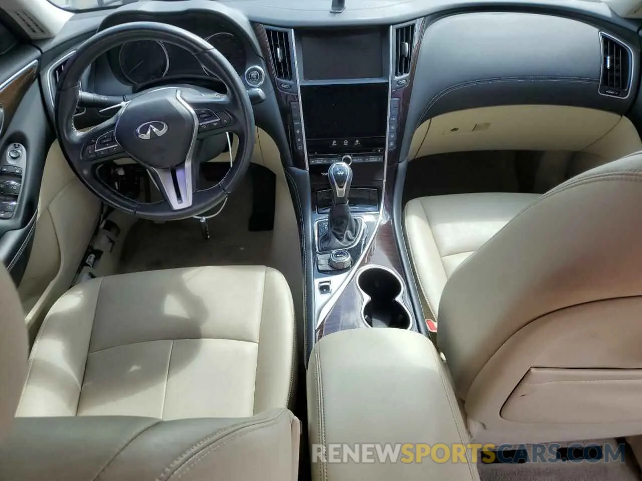 8 Photograph of a damaged car JN1EV7APXKM519017 INFINITI Q50 2019