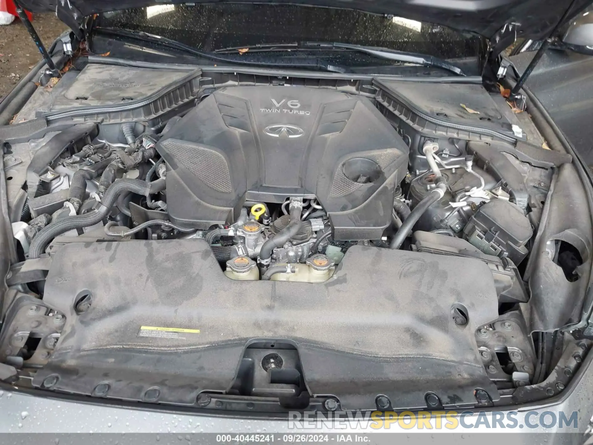 10 Photograph of a damaged car JN1EV7APXKM519048 INFINITI Q50 2019