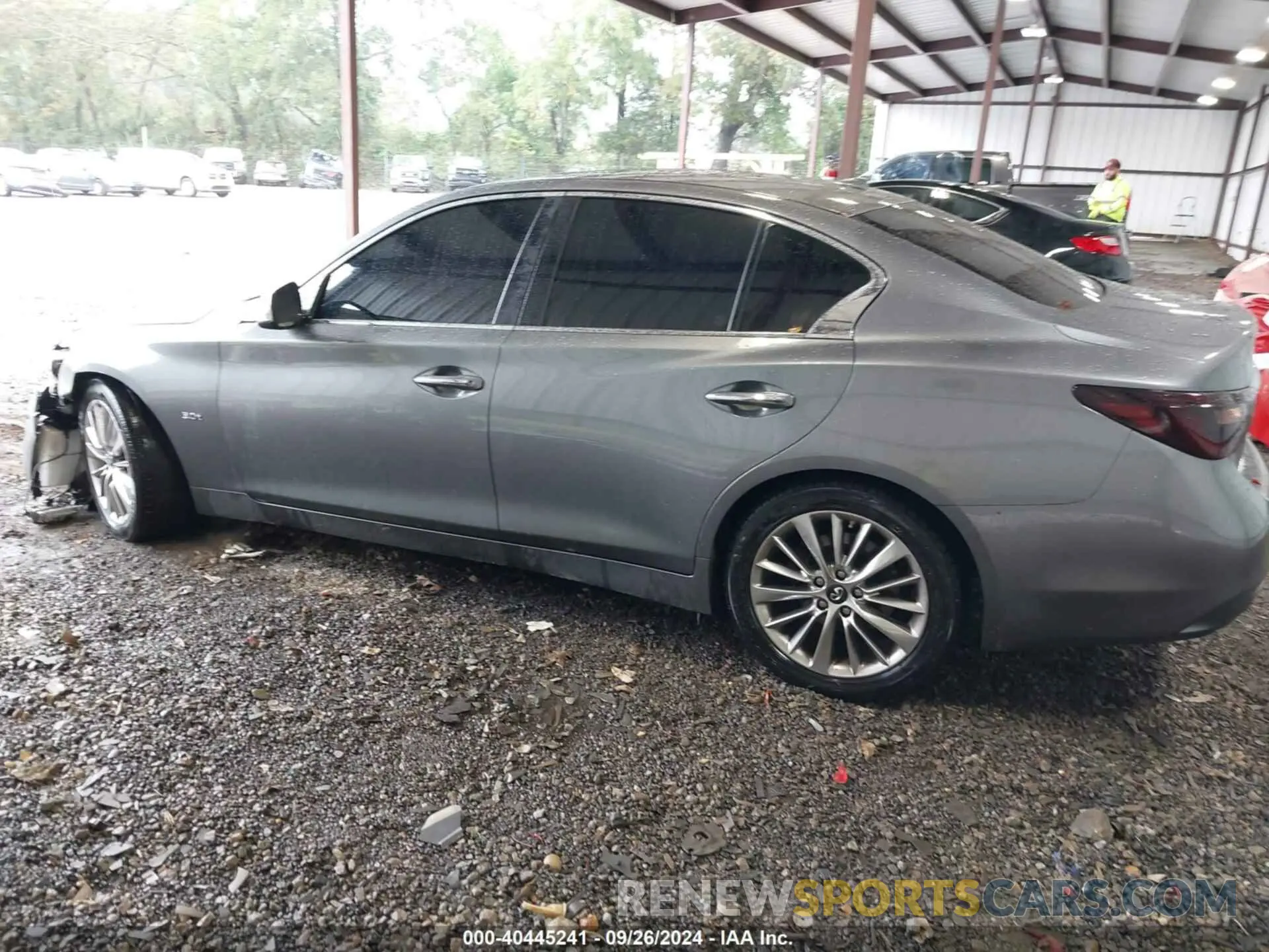 14 Photograph of a damaged car JN1EV7APXKM519048 INFINITI Q50 2019