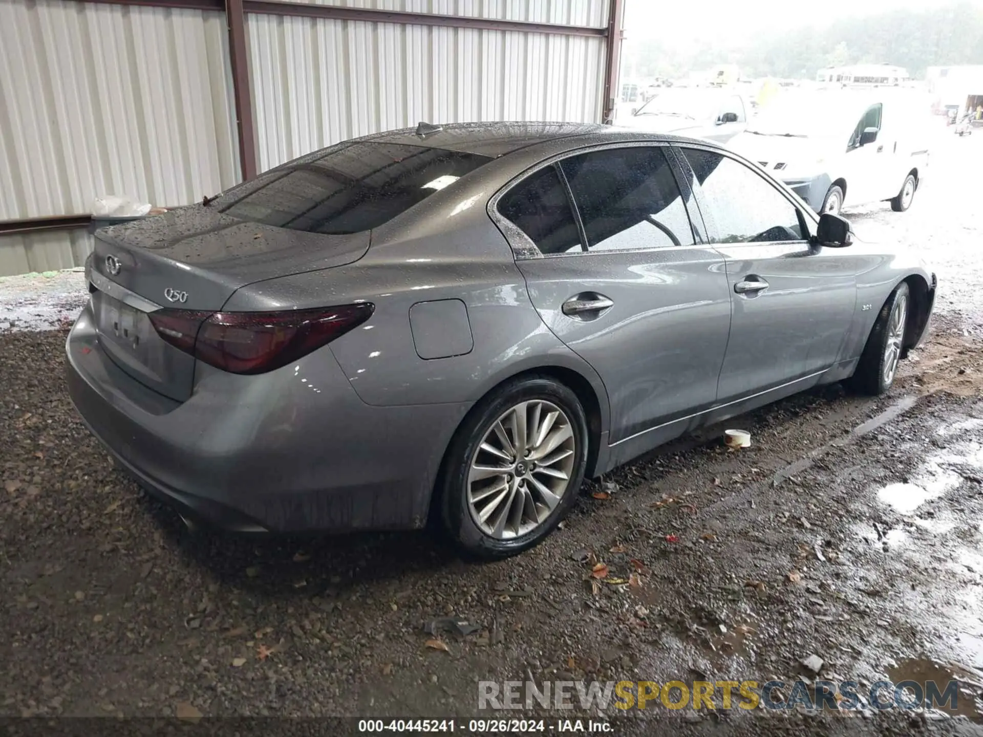 4 Photograph of a damaged car JN1EV7APXKM519048 INFINITI Q50 2019