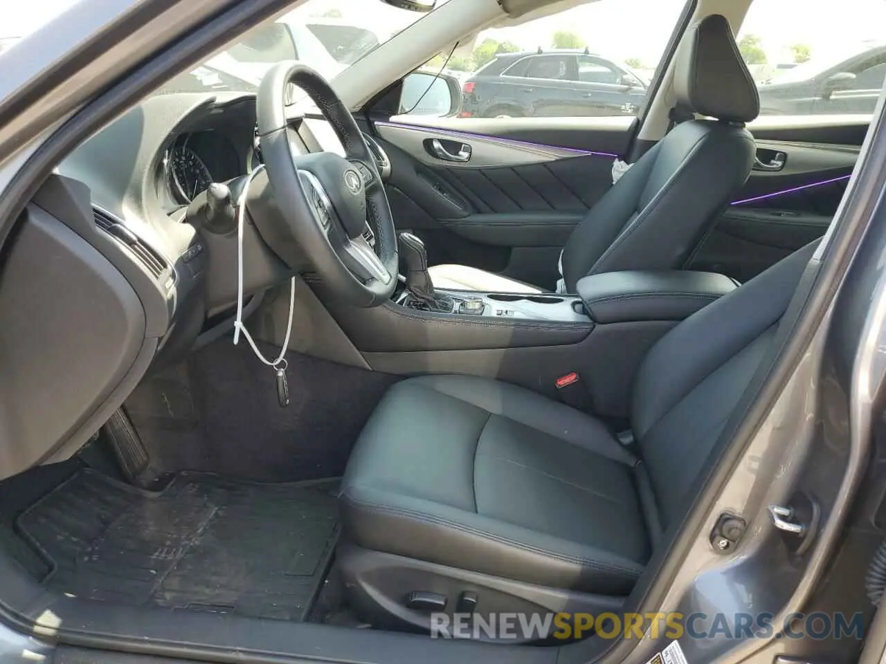 7 Photograph of a damaged car JN1EV7AR0KM590406 INFINITI Q50 2019
