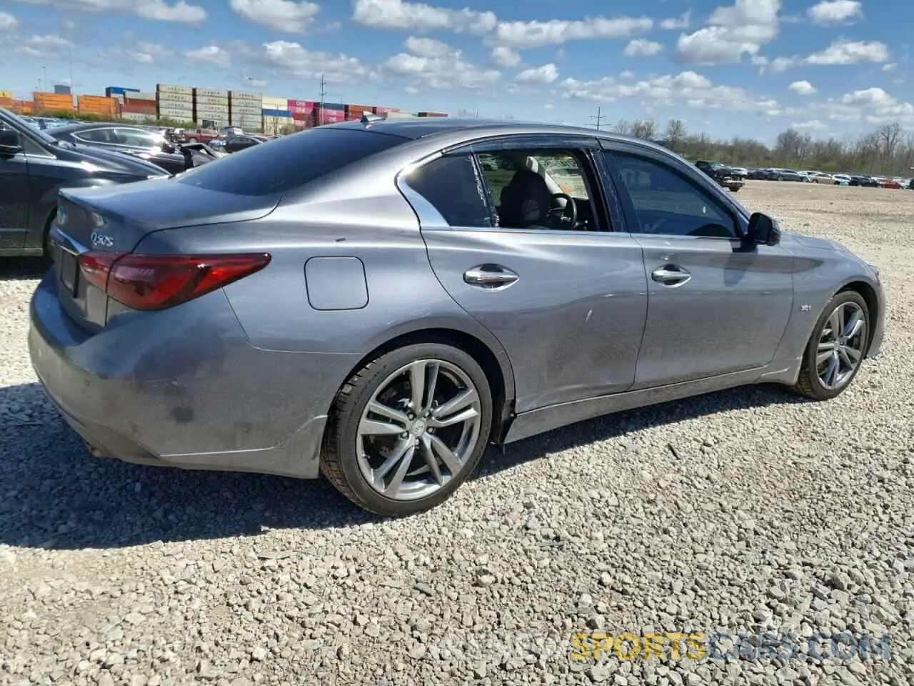 3 Photograph of a damaged car JN1EV7AR0KM592477 INFINITI Q50 2019