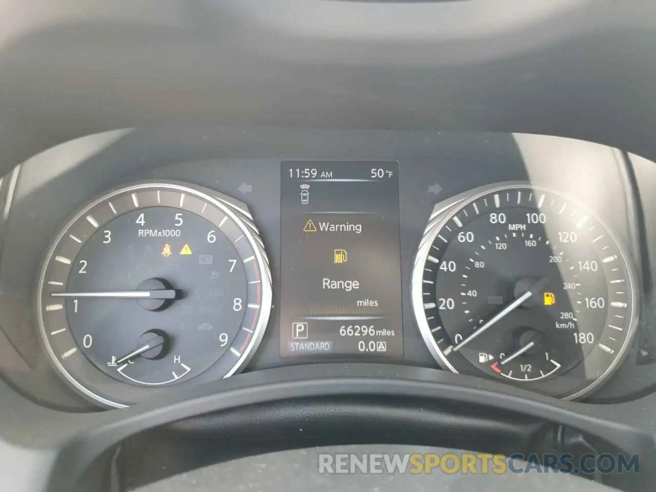 9 Photograph of a damaged car JN1EV7AR0KM592477 INFINITI Q50 2019