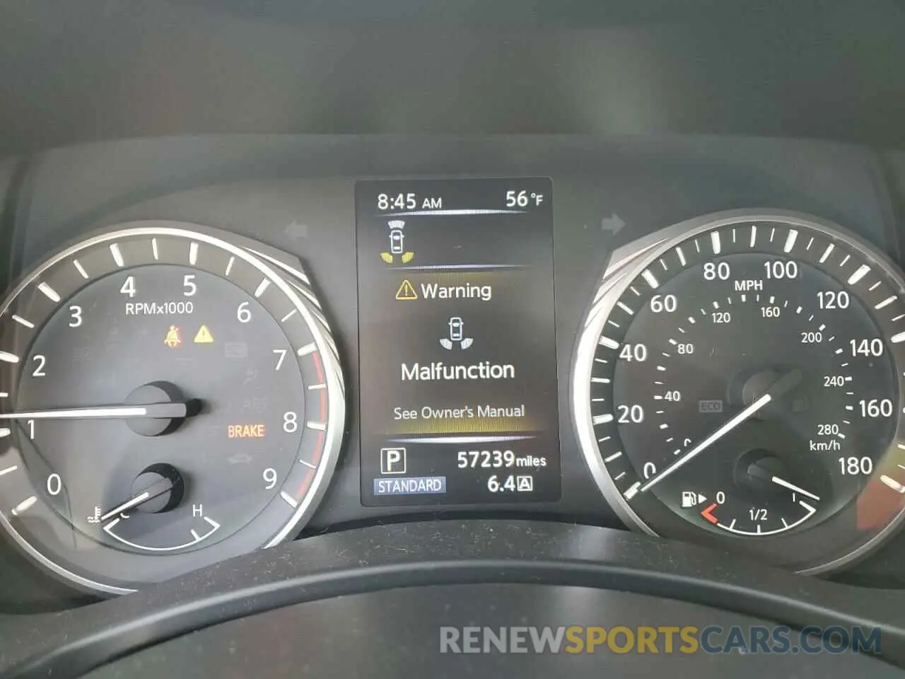 9 Photograph of a damaged car JN1EV7AR0KM592625 INFINITI Q50 2019