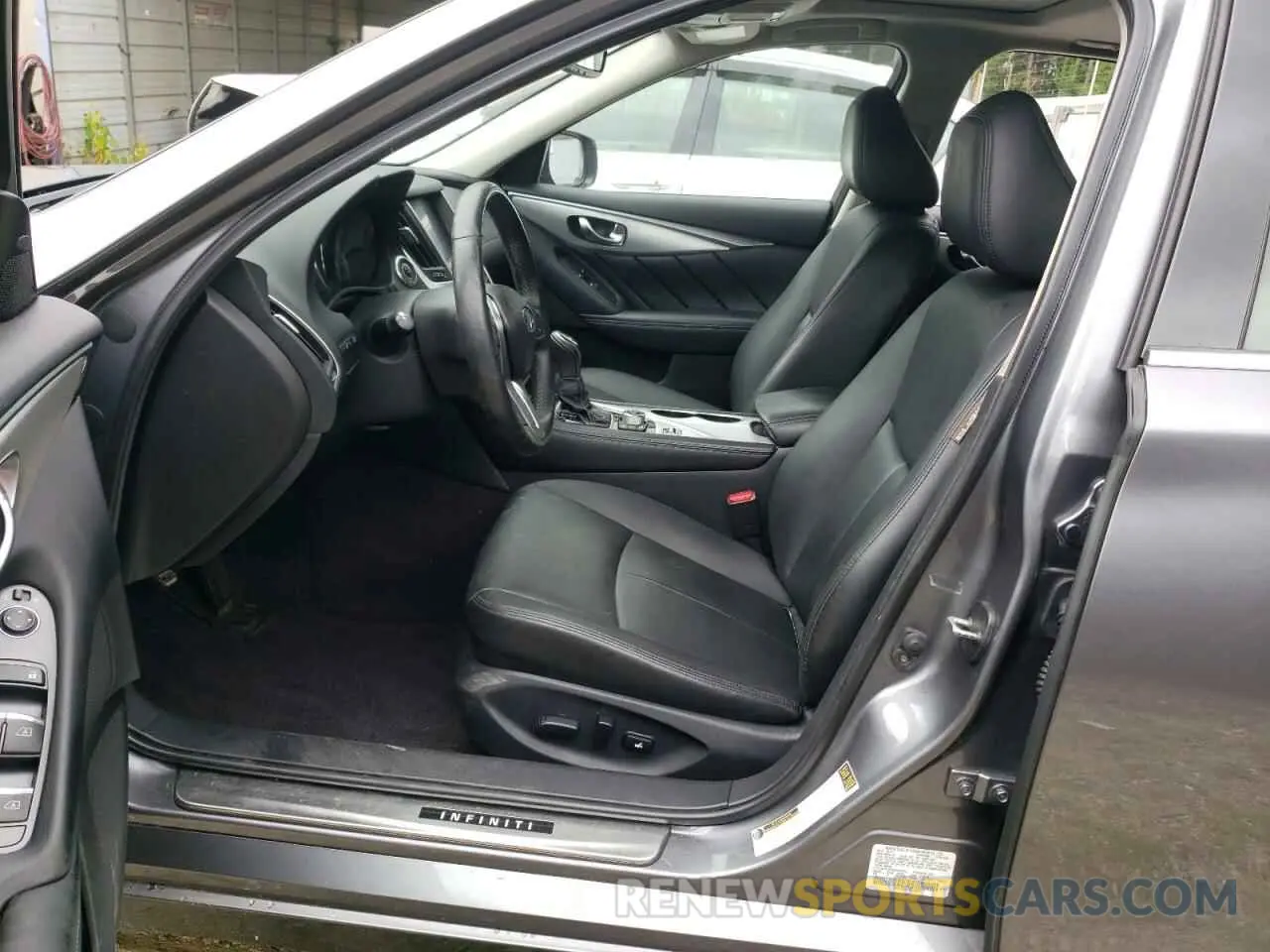 7 Photograph of a damaged car JN1EV7AR0KM593659 INFINITI Q50 2019