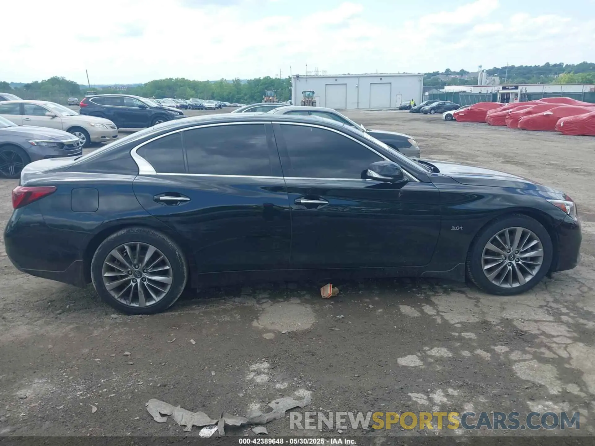 12 Photograph of a damaged car JN1EV7AR1KM553722 INFINITI Q50 2019