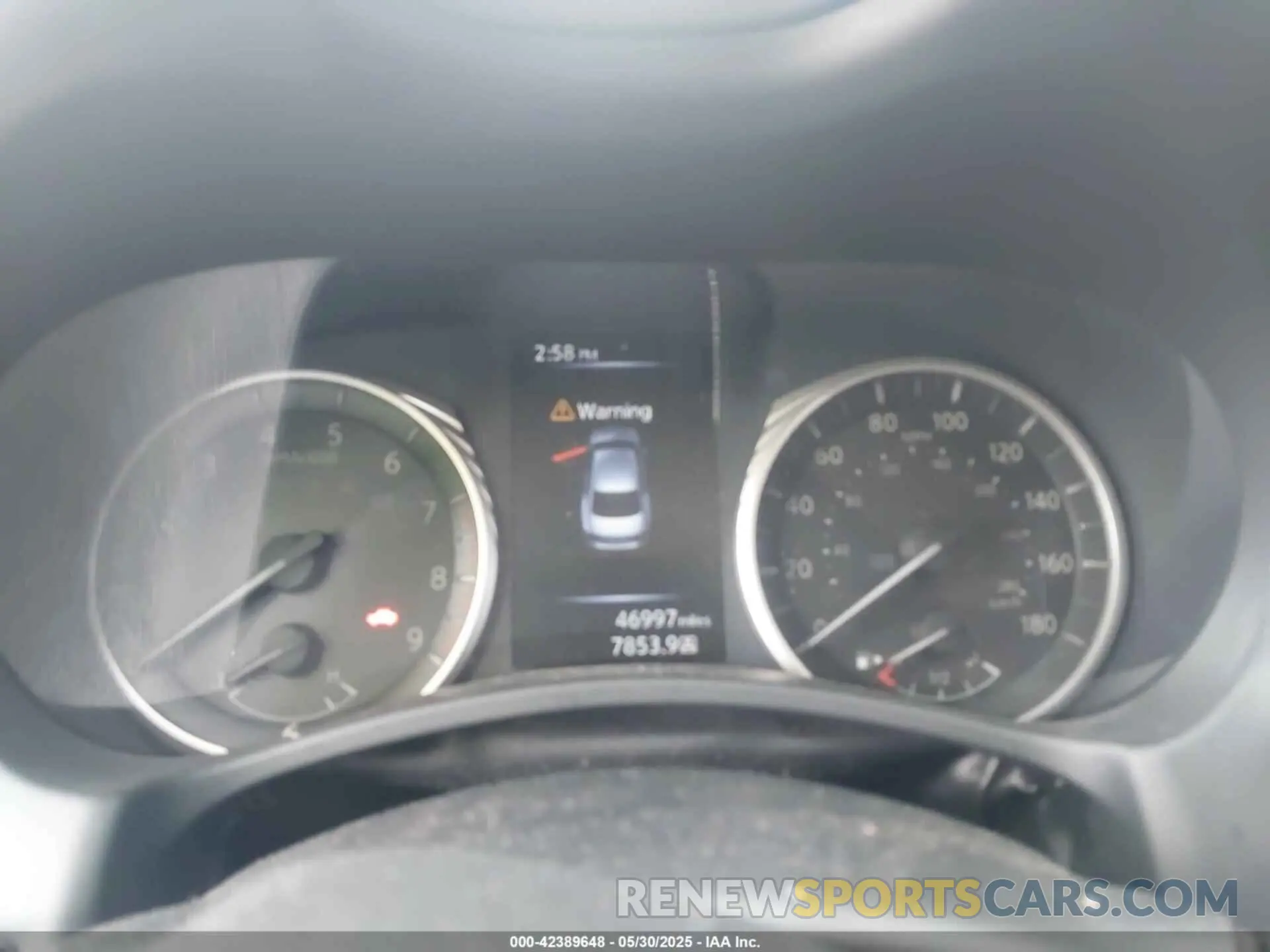 7 Photograph of a damaged car JN1EV7AR1KM553722 INFINITI Q50 2019