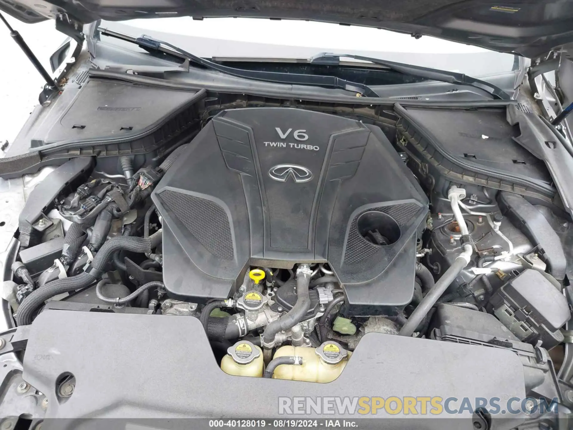 10 Photograph of a damaged car JN1EV7AR1KM559553 INFINITI Q50 2019