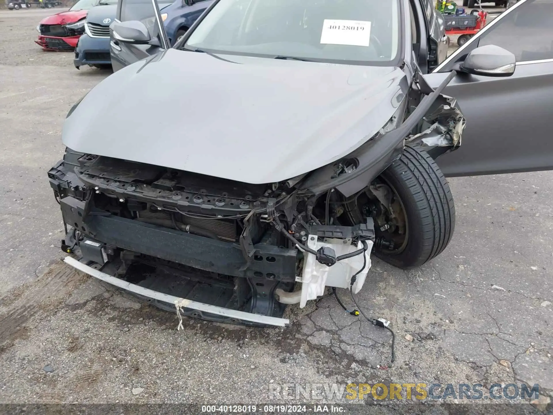 6 Photograph of a damaged car JN1EV7AR1KM559553 INFINITI Q50 2019