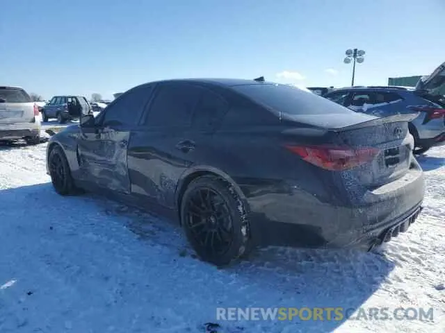 2 Photograph of a damaged car JN1EV7AR1KM591984 INFINITI Q50 2019