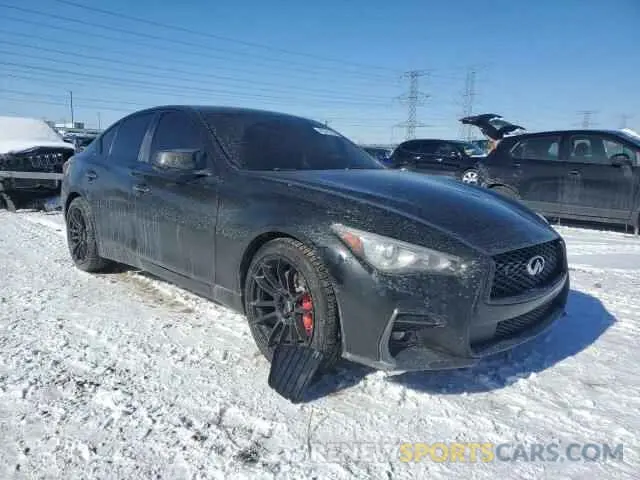 4 Photograph of a damaged car JN1EV7AR1KM591984 INFINITI Q50 2019