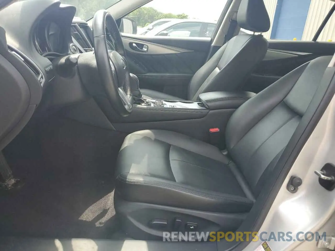 7 Photograph of a damaged car JN1EV7AR1KM593914 INFINITI Q50 2019
