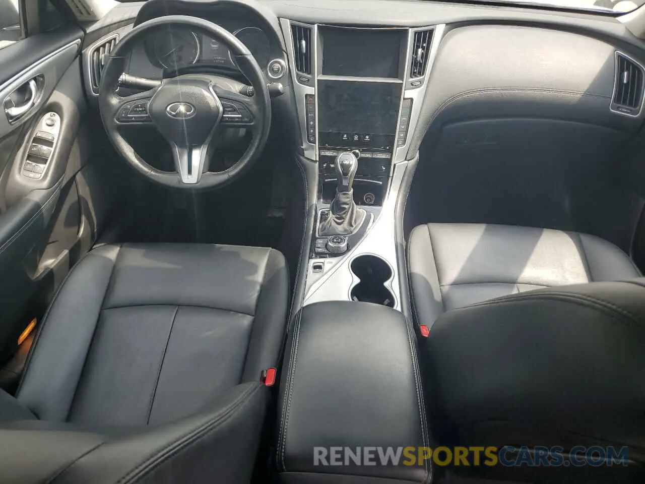 8 Photograph of a damaged car JN1EV7AR1KM593914 INFINITI Q50 2019