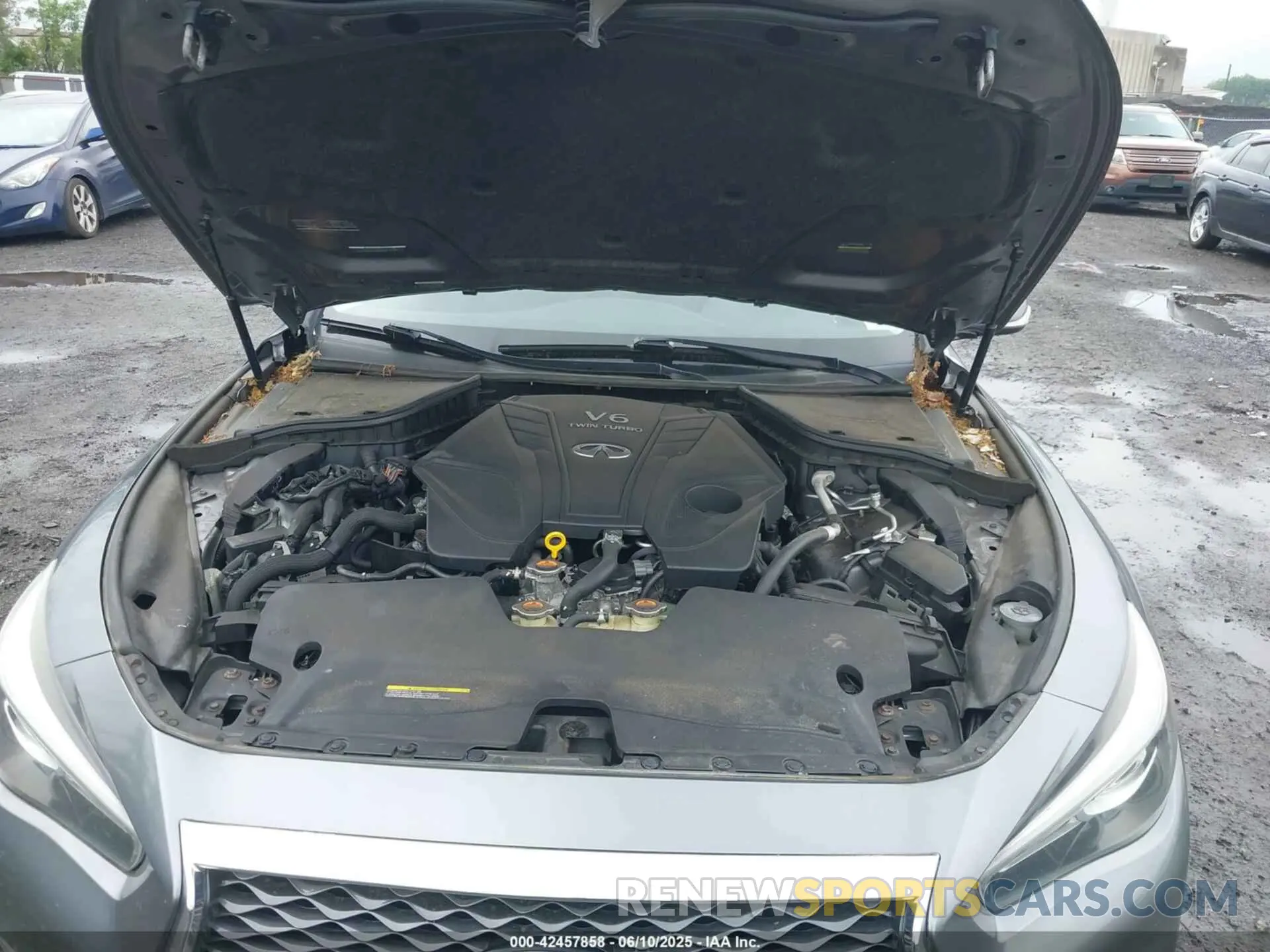 10 Photograph of a damaged car JN1EV7AR2KM550425 INFINITI Q50 2019