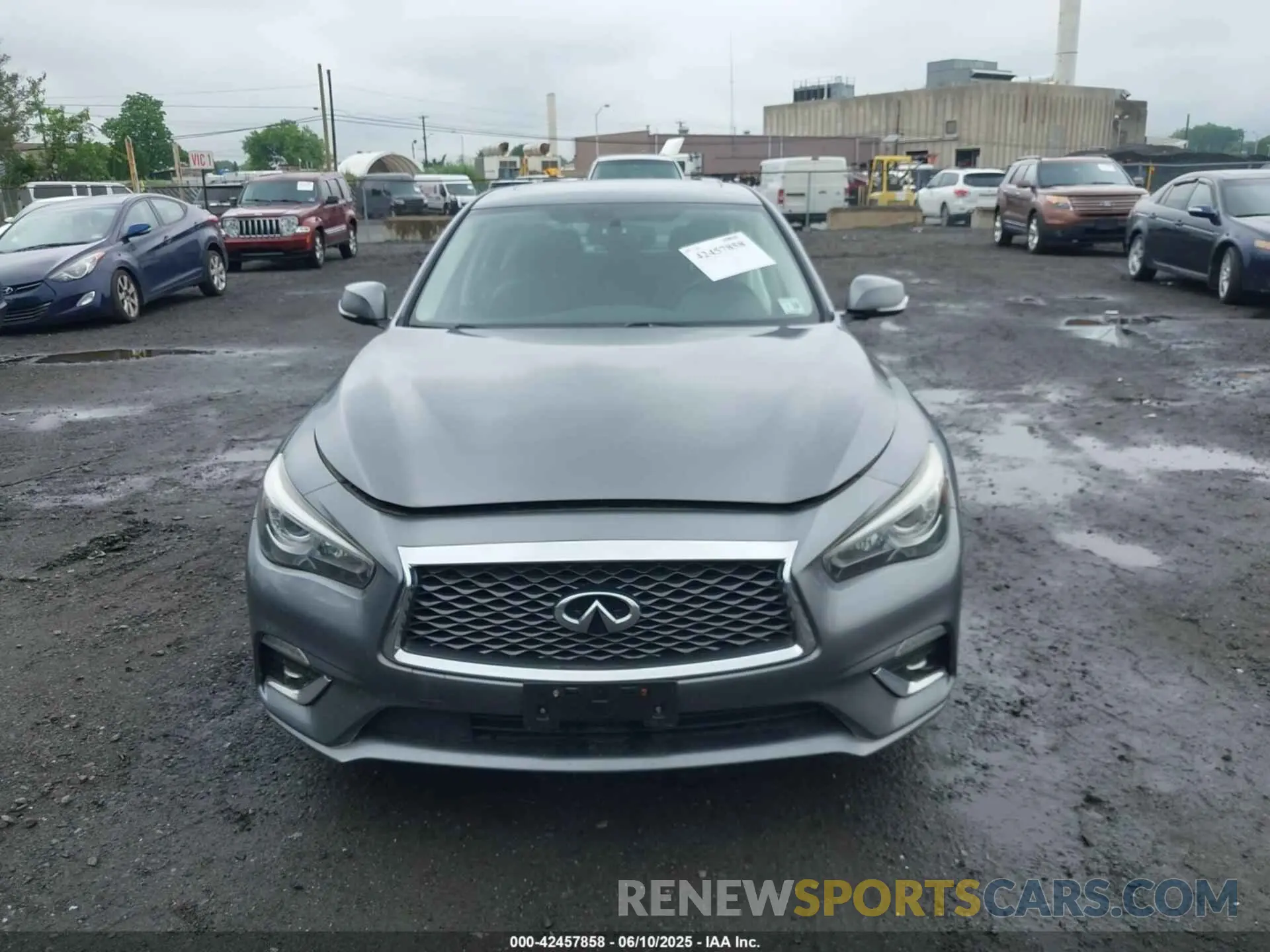 12 Photograph of a damaged car JN1EV7AR2KM550425 INFINITI Q50 2019