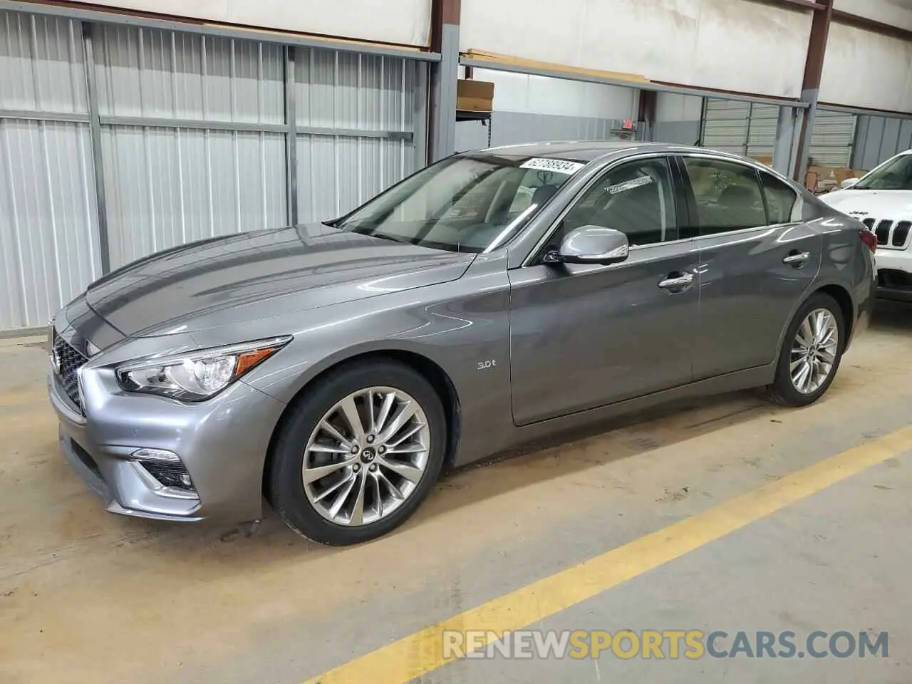 1 Photograph of a damaged car JN1EV7AR2KM554667 INFINITI Q50 2019