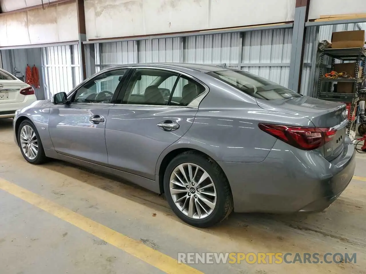 2 Photograph of a damaged car JN1EV7AR2KM554667 INFINITI Q50 2019