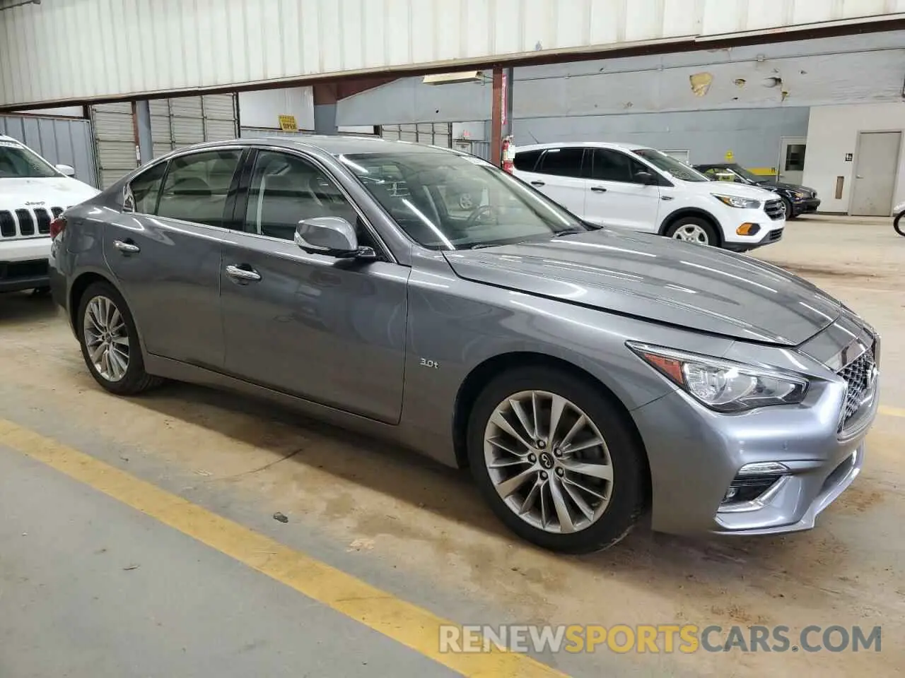 4 Photograph of a damaged car JN1EV7AR2KM554667 INFINITI Q50 2019