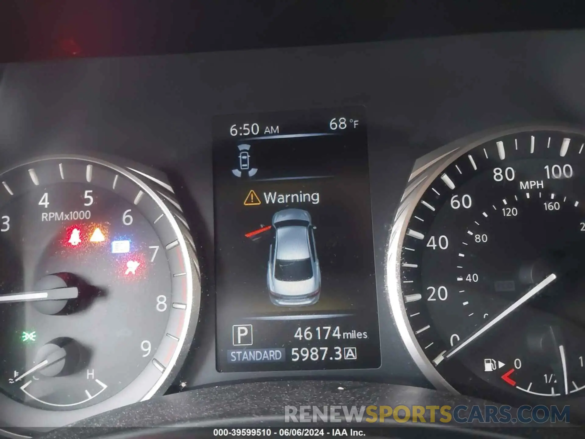 7 Photograph of a damaged car JN1EV7AR2KM554684 INFINITI Q50 2019