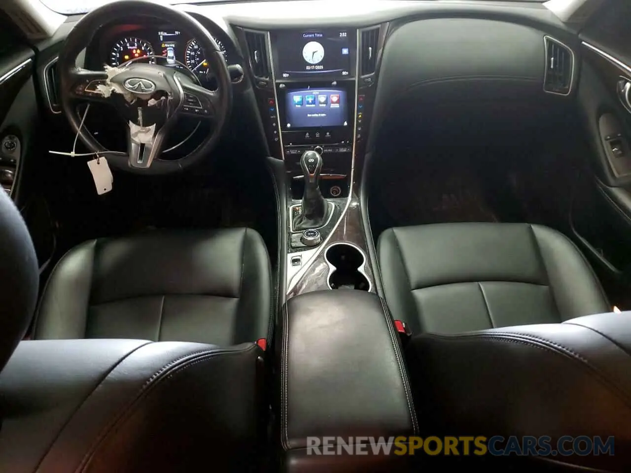 8 Photograph of a damaged car JN1EV7AR2KM555382 INFINITI Q50 2019