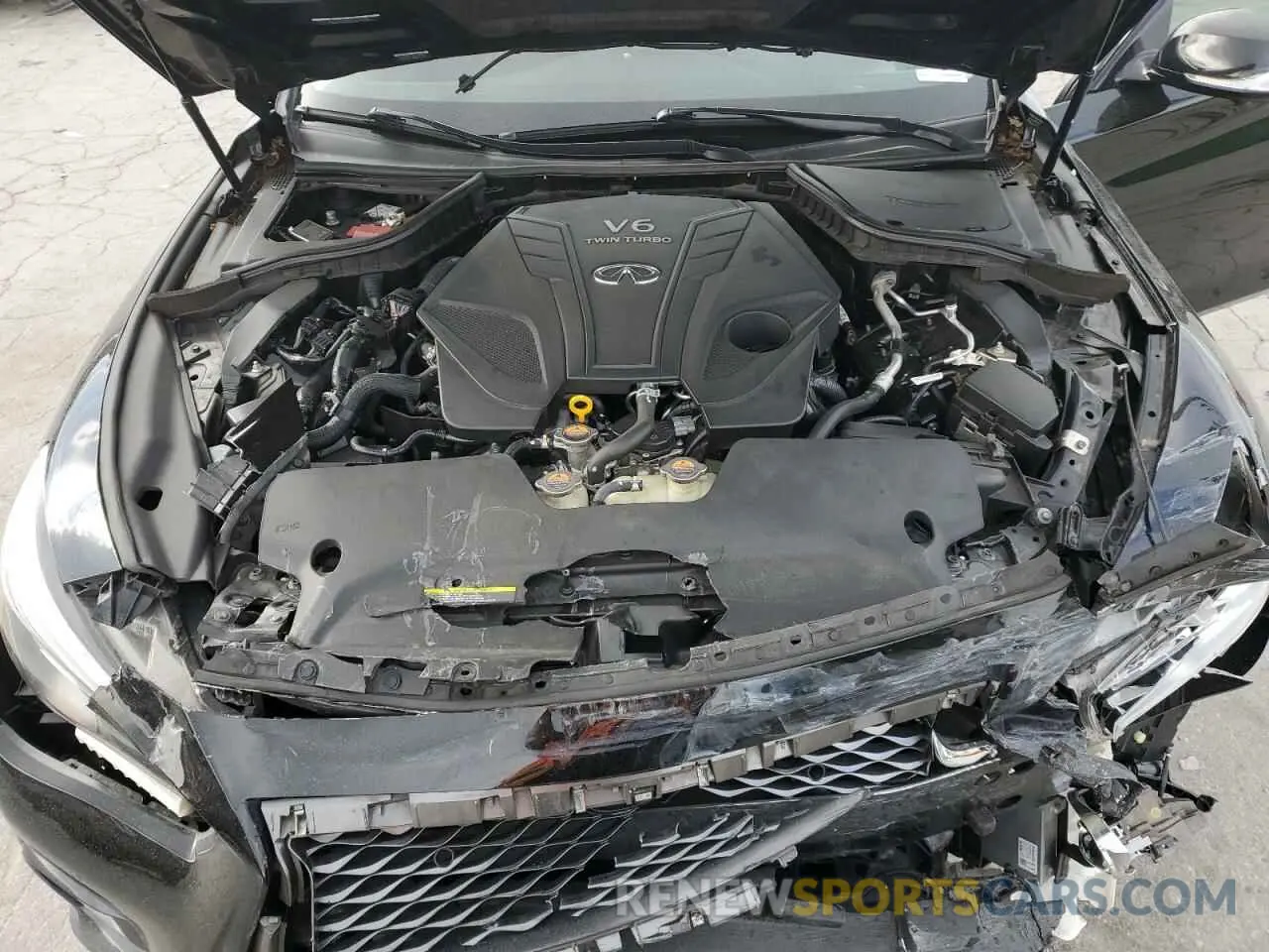 13 Photograph of a damaged car JN1EV7AR2KM557696 INFINITI Q50 2019
