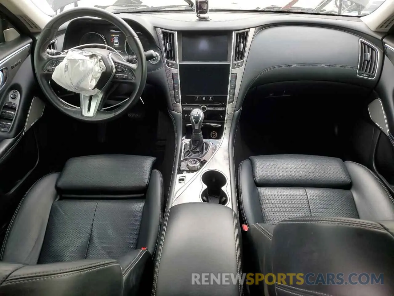 8 Photograph of a damaged car JN1EV7AR2KM557696 INFINITI Q50 2019