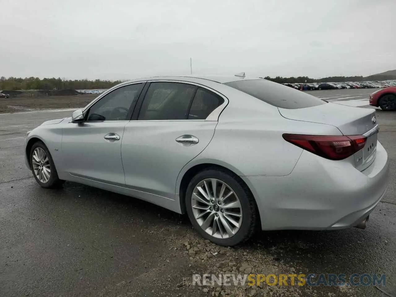 2 Photograph of a damaged car JN1EV7AR2KM558508 INFINITI Q50 2019