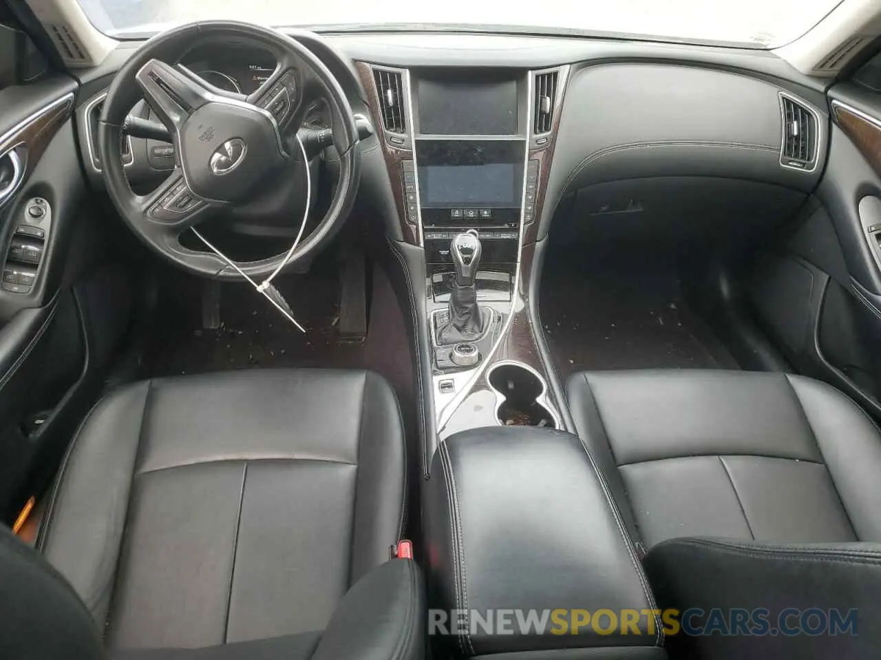8 Photograph of a damaged car JN1EV7AR2KM558508 INFINITI Q50 2019