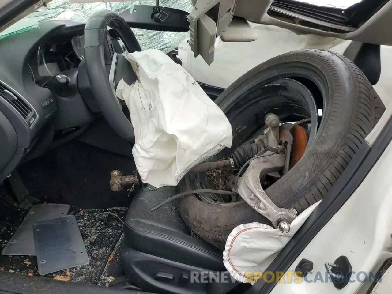 7 Photograph of a damaged car JN1EV7AR3KM550773 INFINITI Q50 2019
