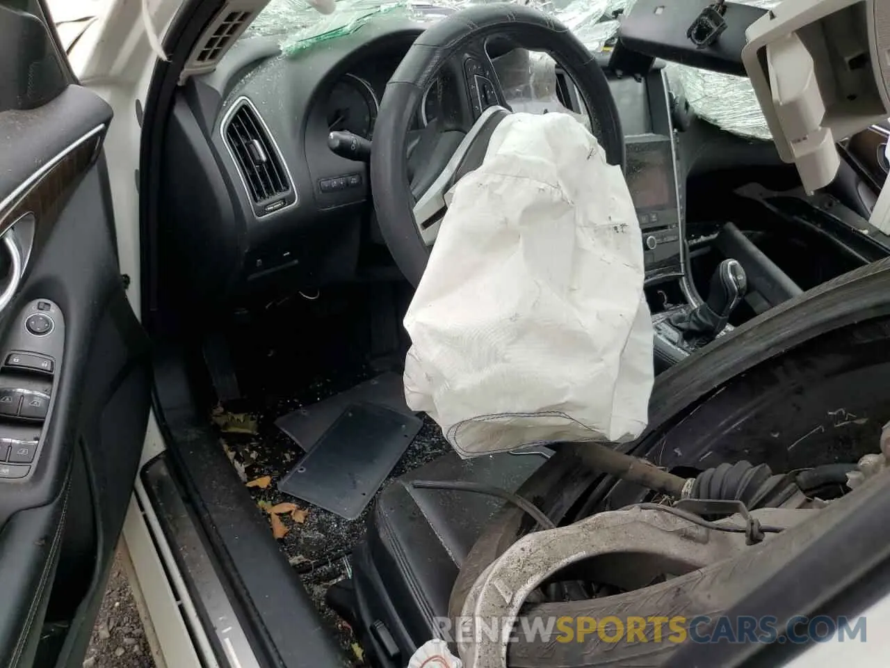8 Photograph of a damaged car JN1EV7AR3KM550773 INFINITI Q50 2019