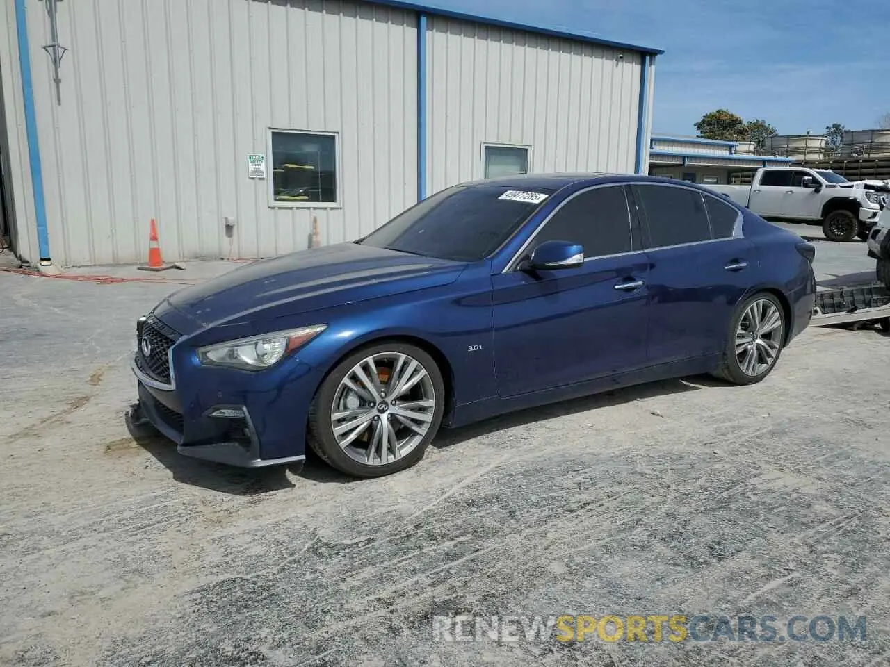 1 Photograph of a damaged car JN1EV7AR3KM551356 INFINITI Q50 2019