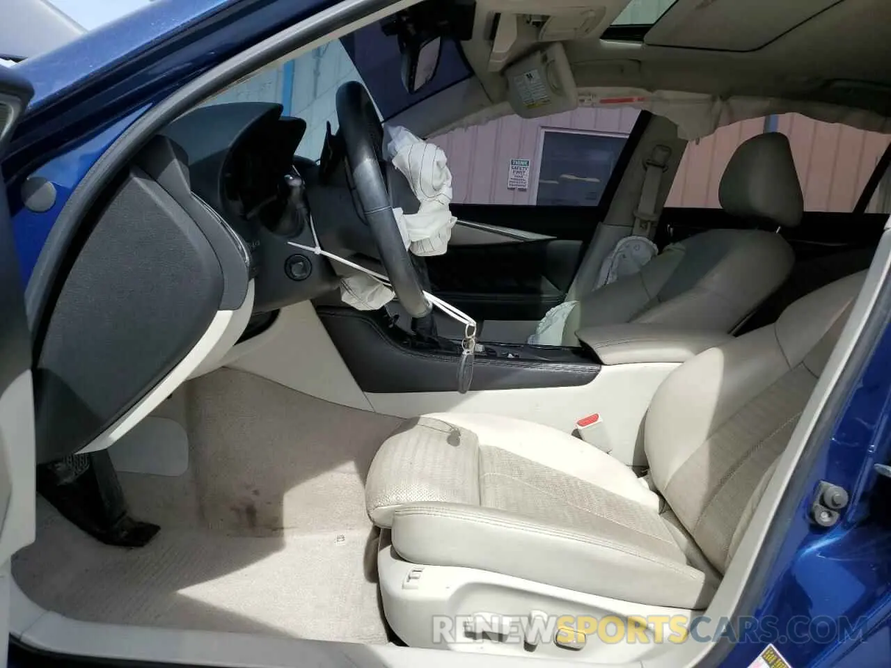 7 Photograph of a damaged car JN1EV7AR3KM551356 INFINITI Q50 2019