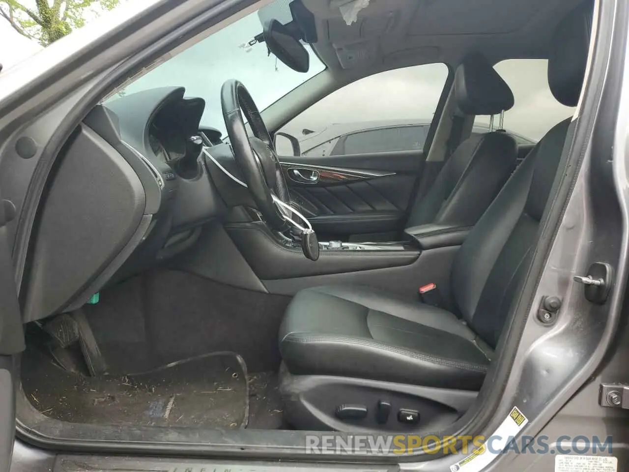 7 Photograph of a damaged car JN1EV7AR3KM551986 INFINITI Q50 2019