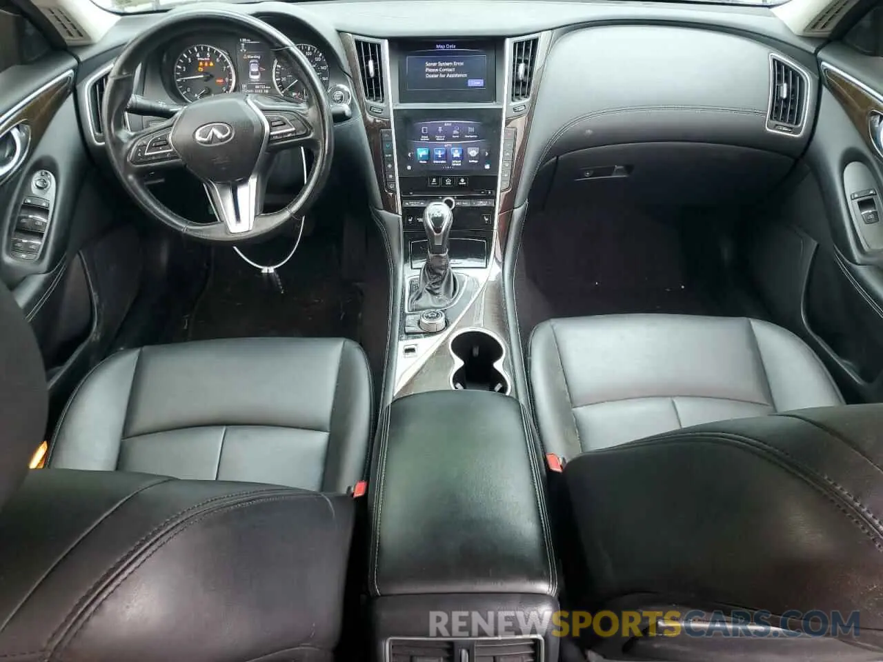 8 Photograph of a damaged car JN1EV7AR3KM551986 INFINITI Q50 2019
