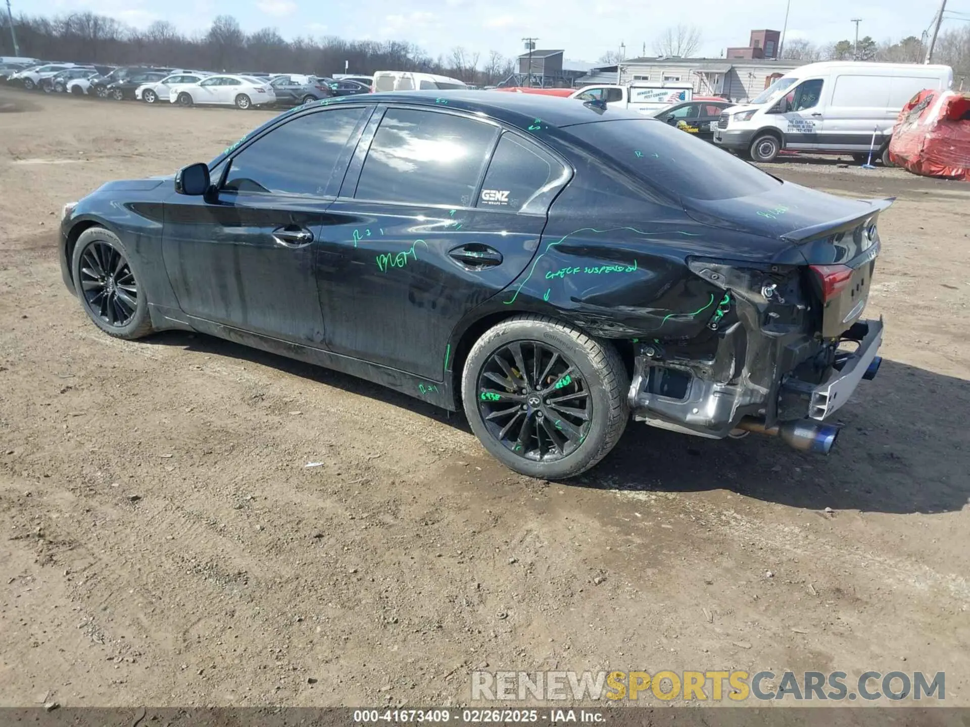 3 Photograph of a damaged car JN1EV7AR3KM554628 INFINITI Q50 2019