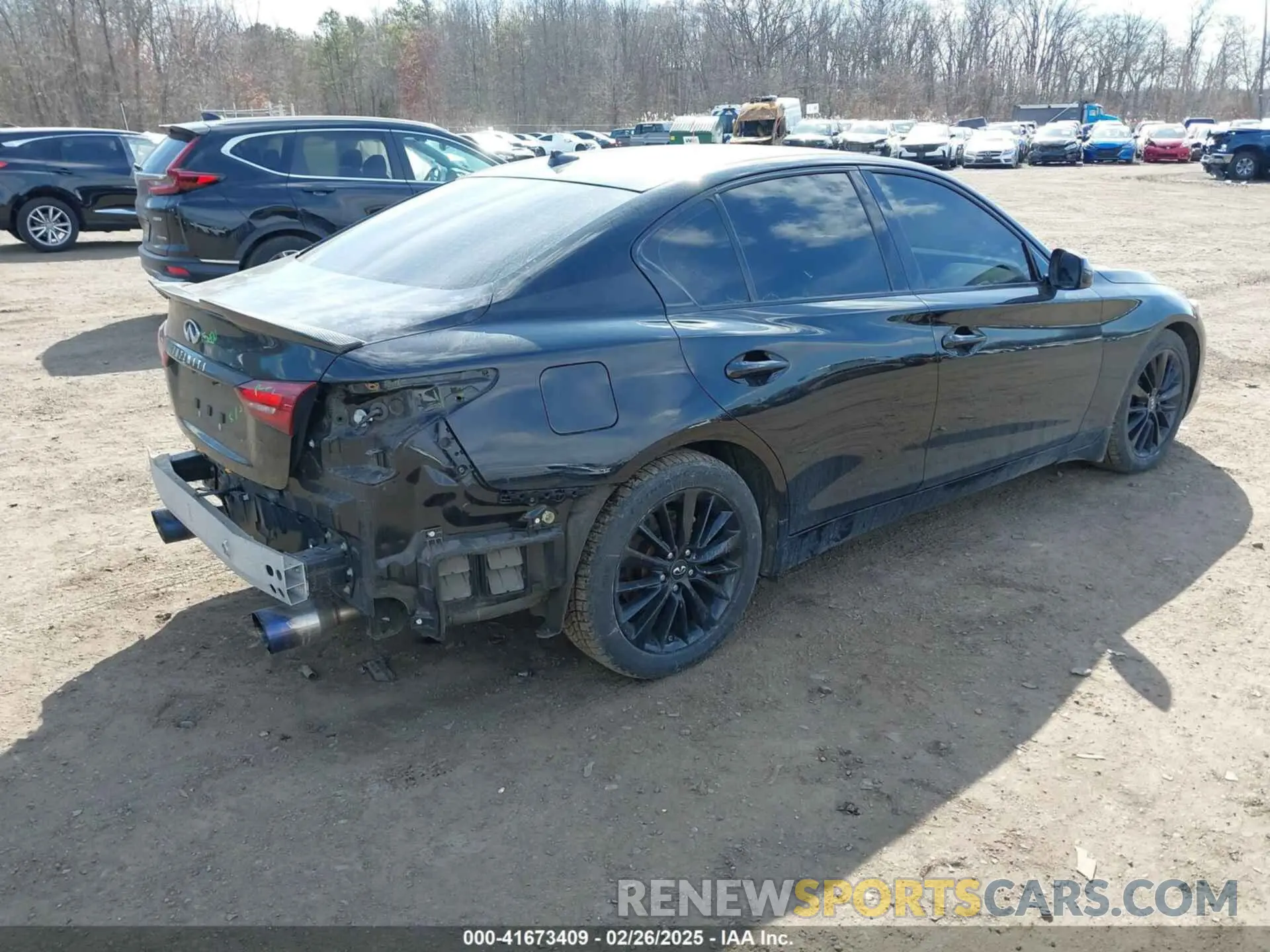 4 Photograph of a damaged car JN1EV7AR3KM554628 INFINITI Q50 2019